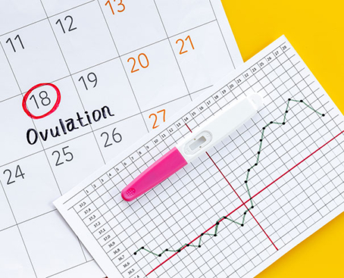 Tracking ovulation calendar